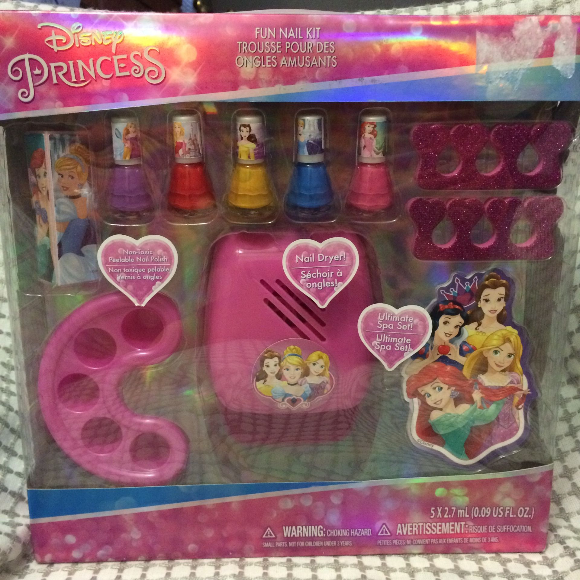 Disney princess fun nail kit