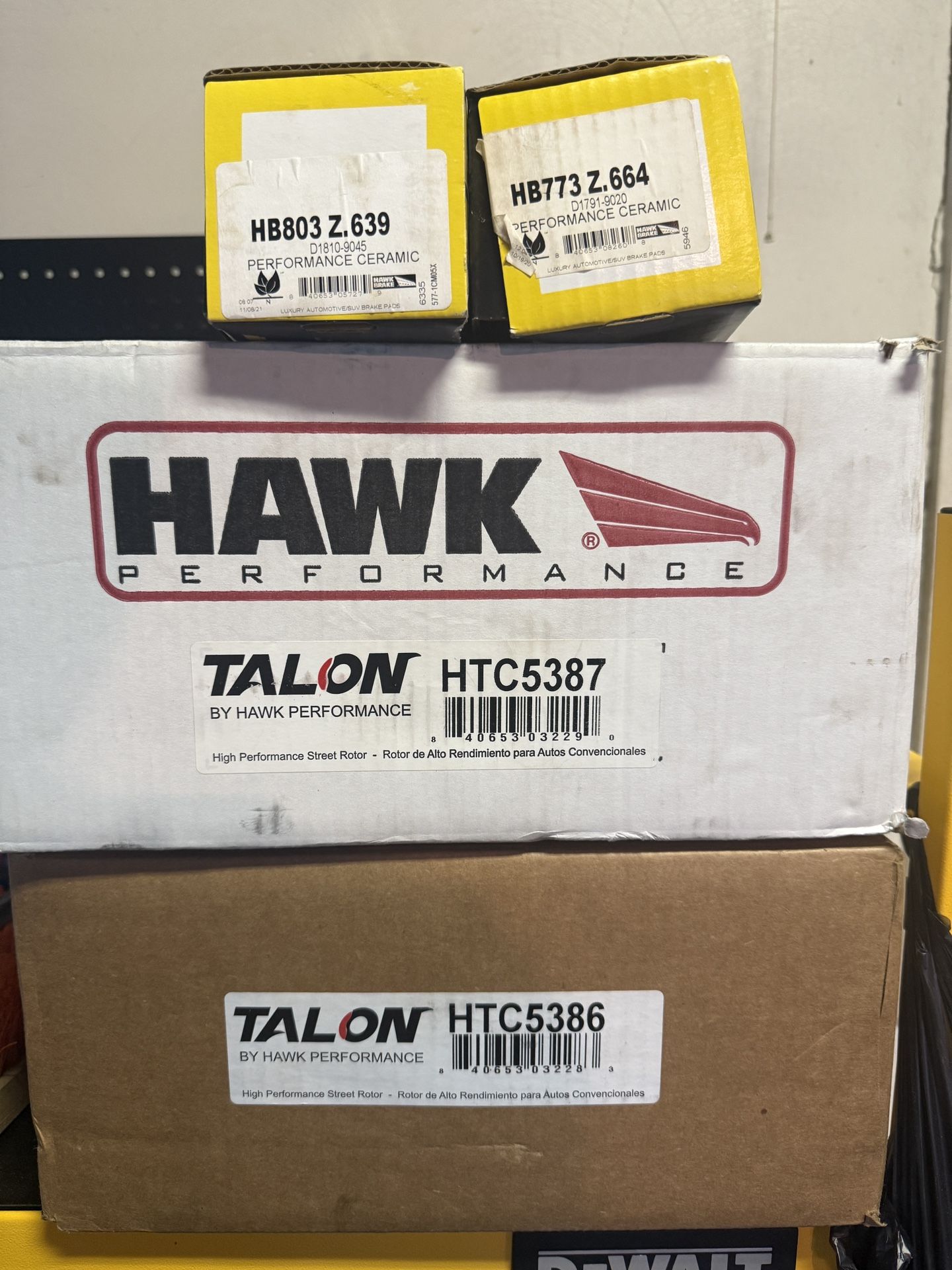 Hawk Performance Rotors And Brake Pads - Mustang