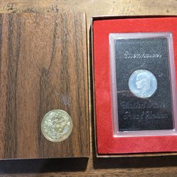 1971 Silver Proof  Ike