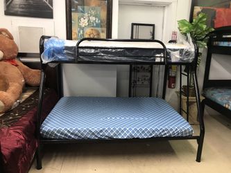 Twin over full bunk beds