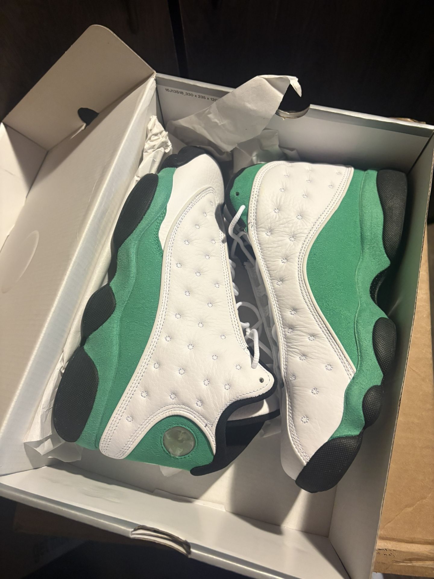 Jordan 13 Luck Green