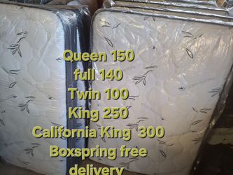 Mattress Pillow Top New
