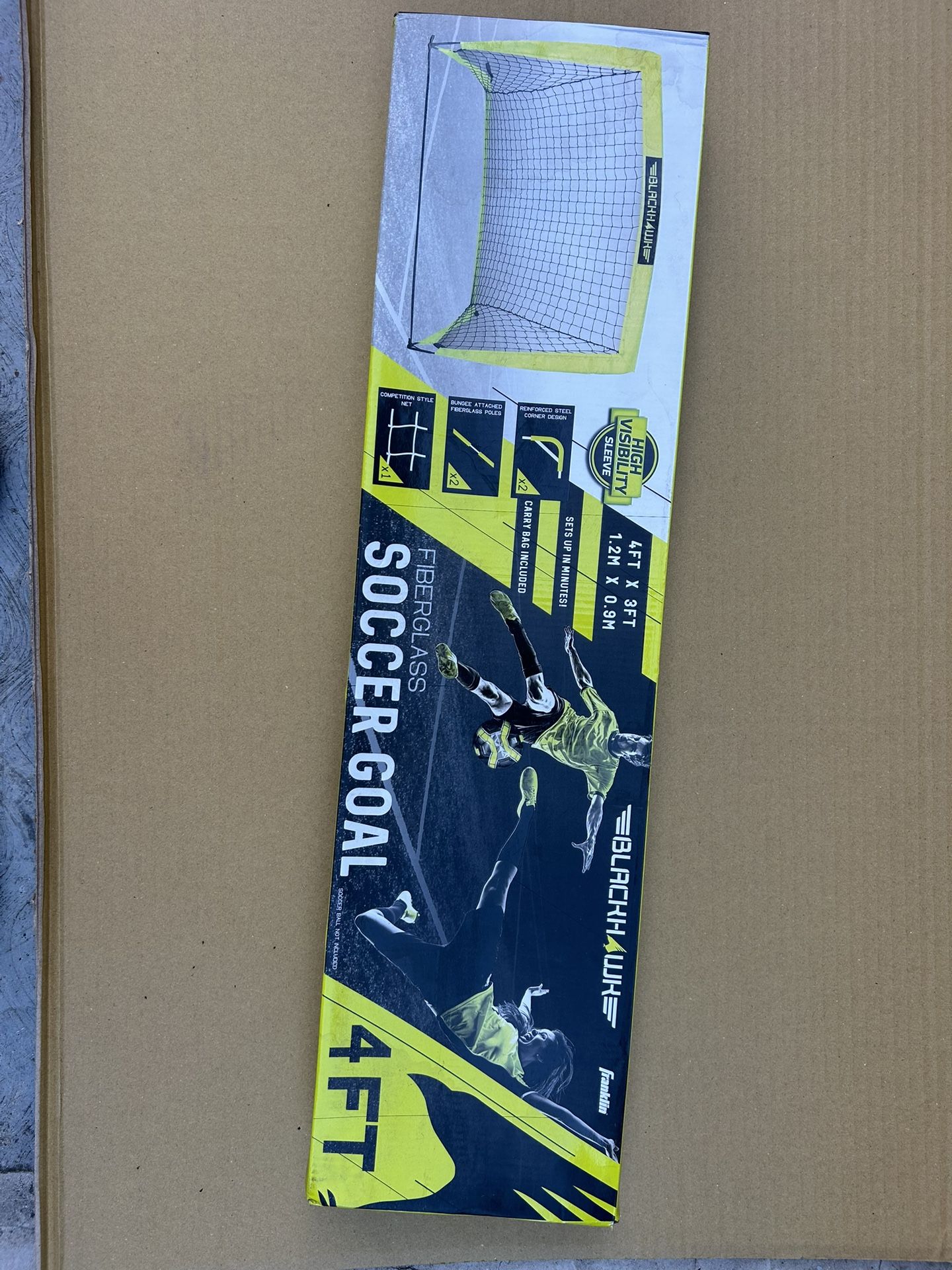 Franklin Sports Blackhawk Portable Soccer Goal