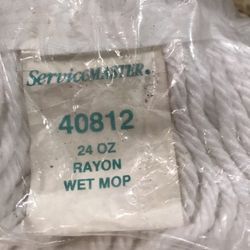 Brand New ServiceMaster Wet Mop Head, Rayon 24 In 