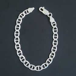925 Sterling Silver Bracelet 7 Inch