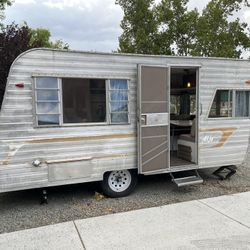 Vintage 1966 Aljo Travel Trailer