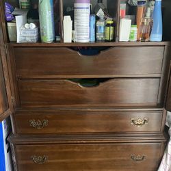 Wood Cabinet 