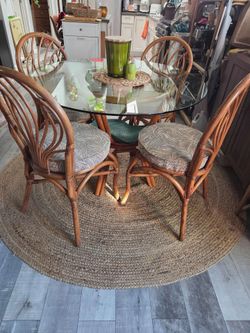 6ft round jute rug