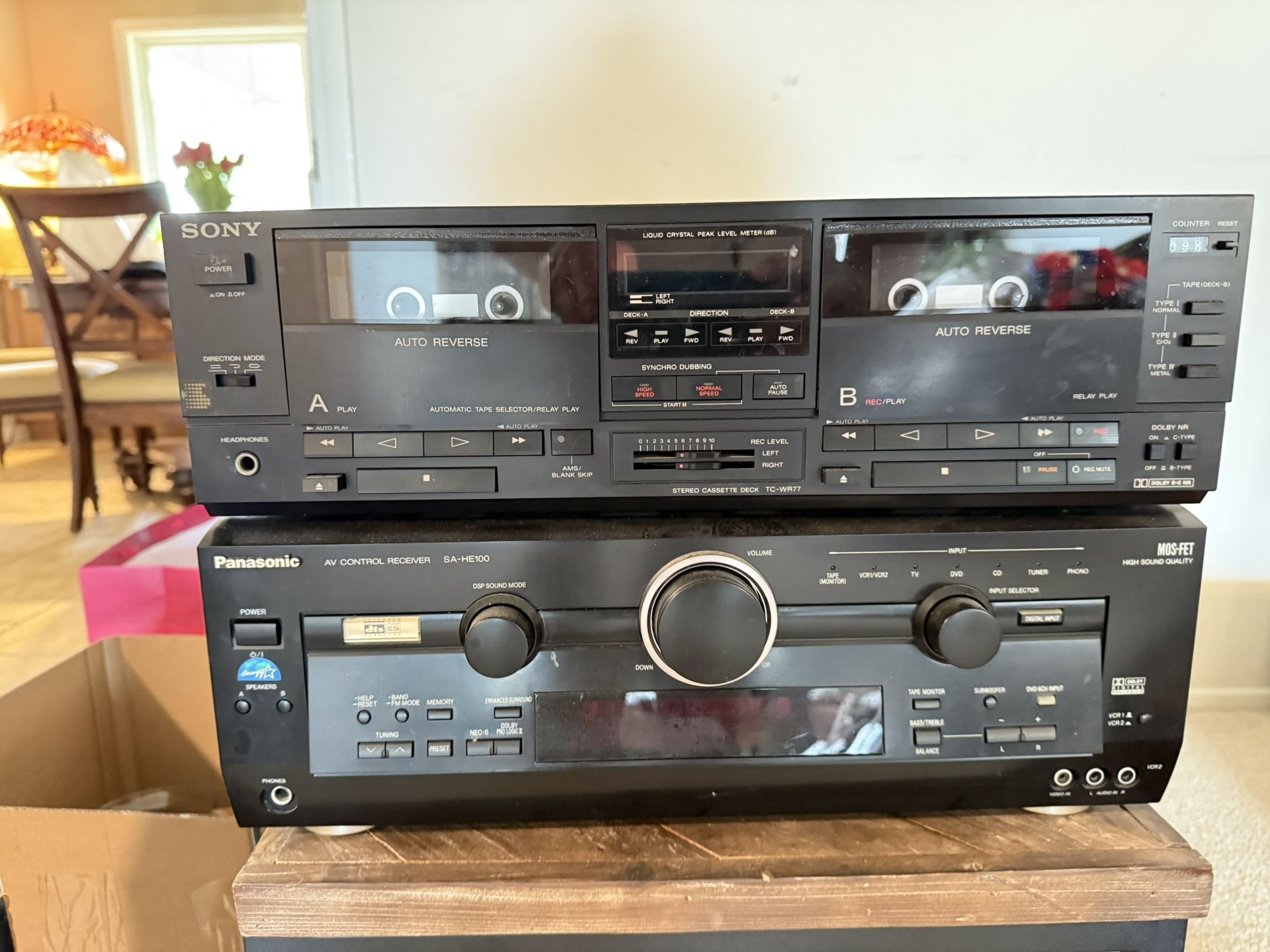 Panasonic receiver