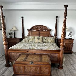 Tommy Bahama Style King size Bedroom Set ( Deliver Available) 