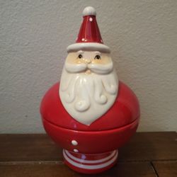 Johanna Parker Santa Candy Dish