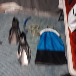 Us Duvera Fins 2 Masjs 1snorkle 1libster Bag I Am Located In Ocean Beach