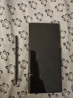Samsung Galaxy S22 Ultra - Works - Damaged Screen - For Repair