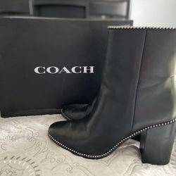 Authentic Coach Boots, Size 9