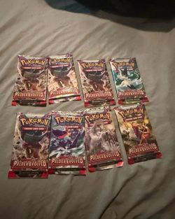 Pokémon TCG: Paldea Evolved Booster Packs - Lot of 8