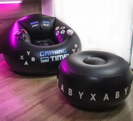 Inflatable Gaming Chair And Stool 