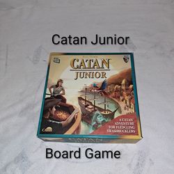 Catan Junior Board Game In Excellent New Condition (Is Complete Nothing Missing)