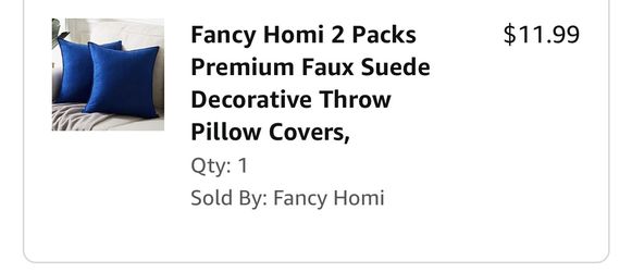 2 18x18 Pillow Case