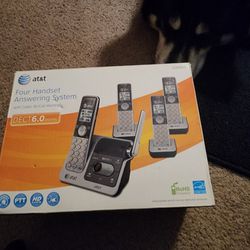 AT&T Cordless Phone With Answering Machine