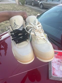 2020 Off-White x Wmns Air Jordan 4 Retro SP 'Sail'
