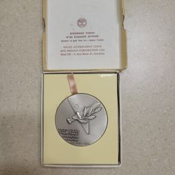 1976 Israel Operation Jonathan  Silver Coin With Box 