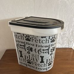Mobile Pet Food Bin