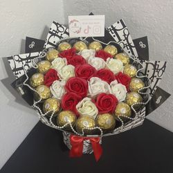 Mothers Day Soap Rose Ramo