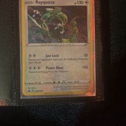Rayquaza Pokémon Card