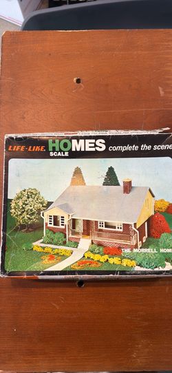 Life Like HO 1/87 Morrell Home House for Train Layout $5