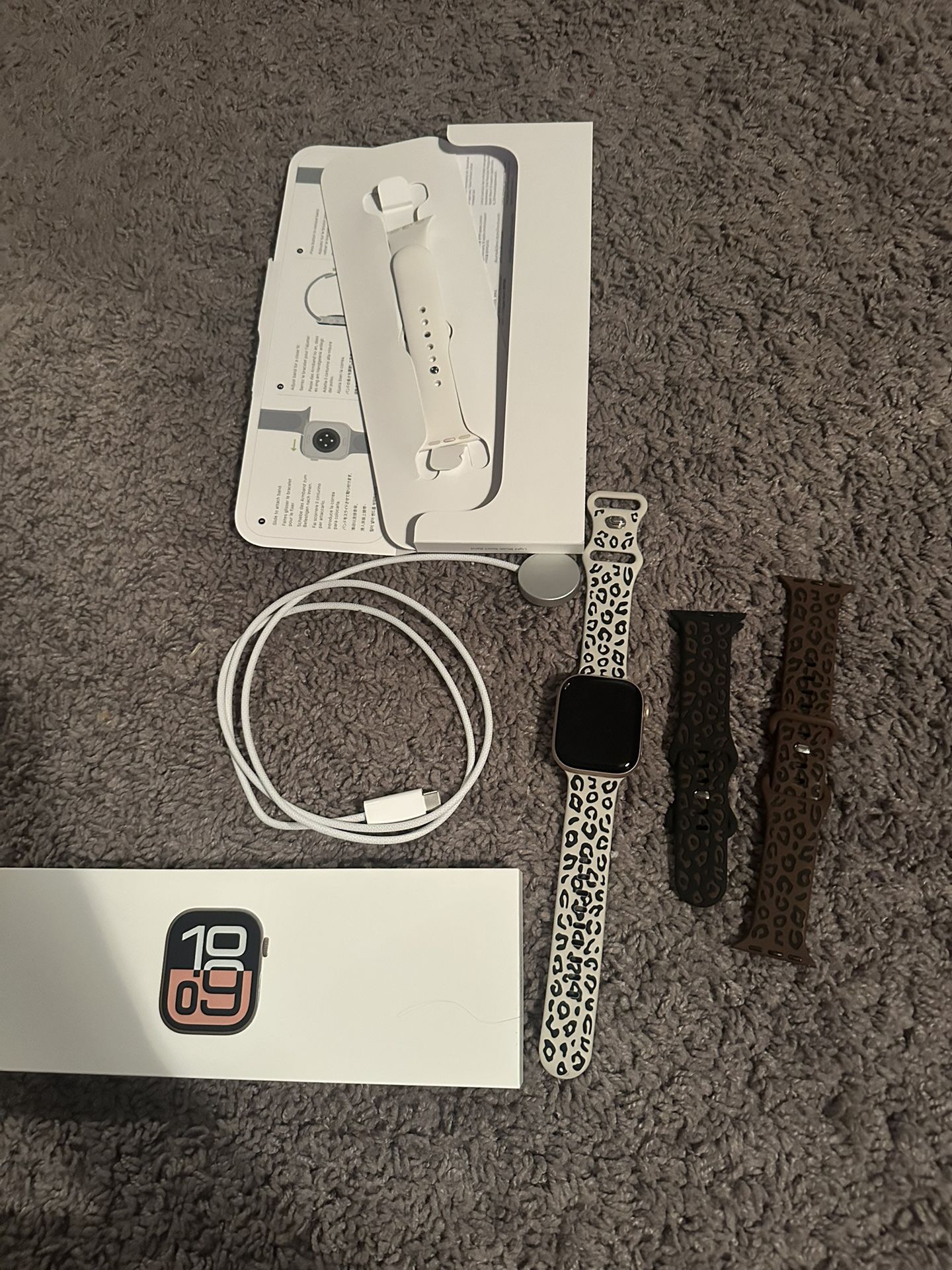 Apple Watch Series 10 Rose Gold 42mm Watch