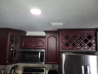 Kitchen cabinets