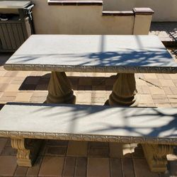 Concrete Table