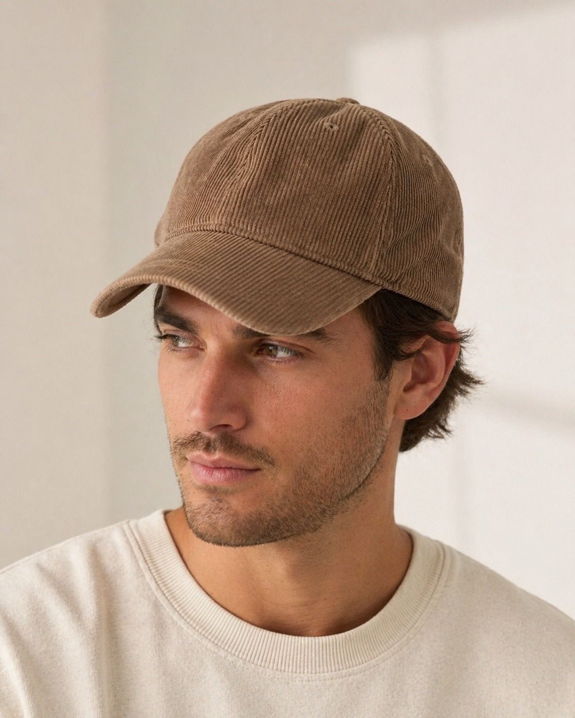 Banana Republic Brown Corduroy Baseball Hat