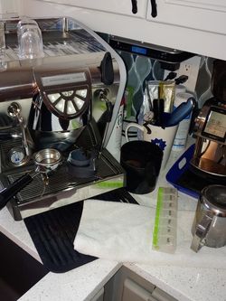 Like New Espresso Maker And Grinder