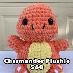 Crochet Charmander Plushie
