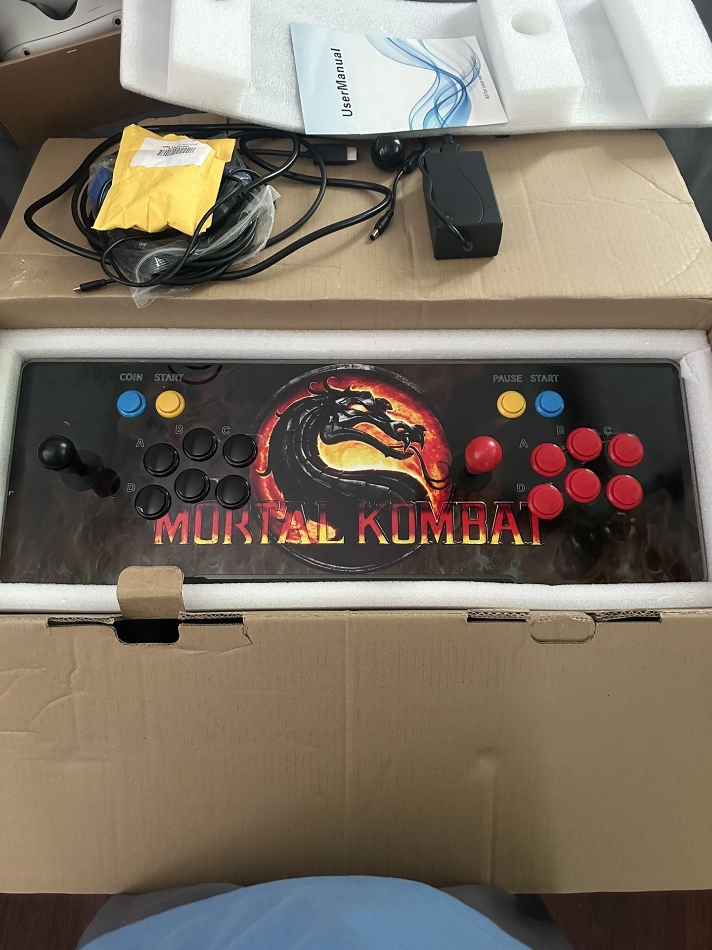 Retro Arcade Game Console