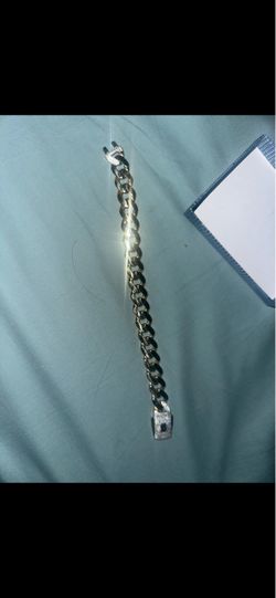 10k gold men’s Monaco bracelet