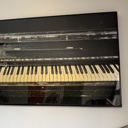 Piano Art With Frame 