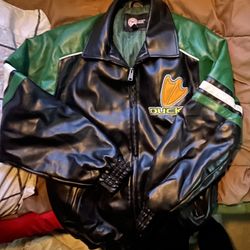 Oregon Ducks Leather Jacket