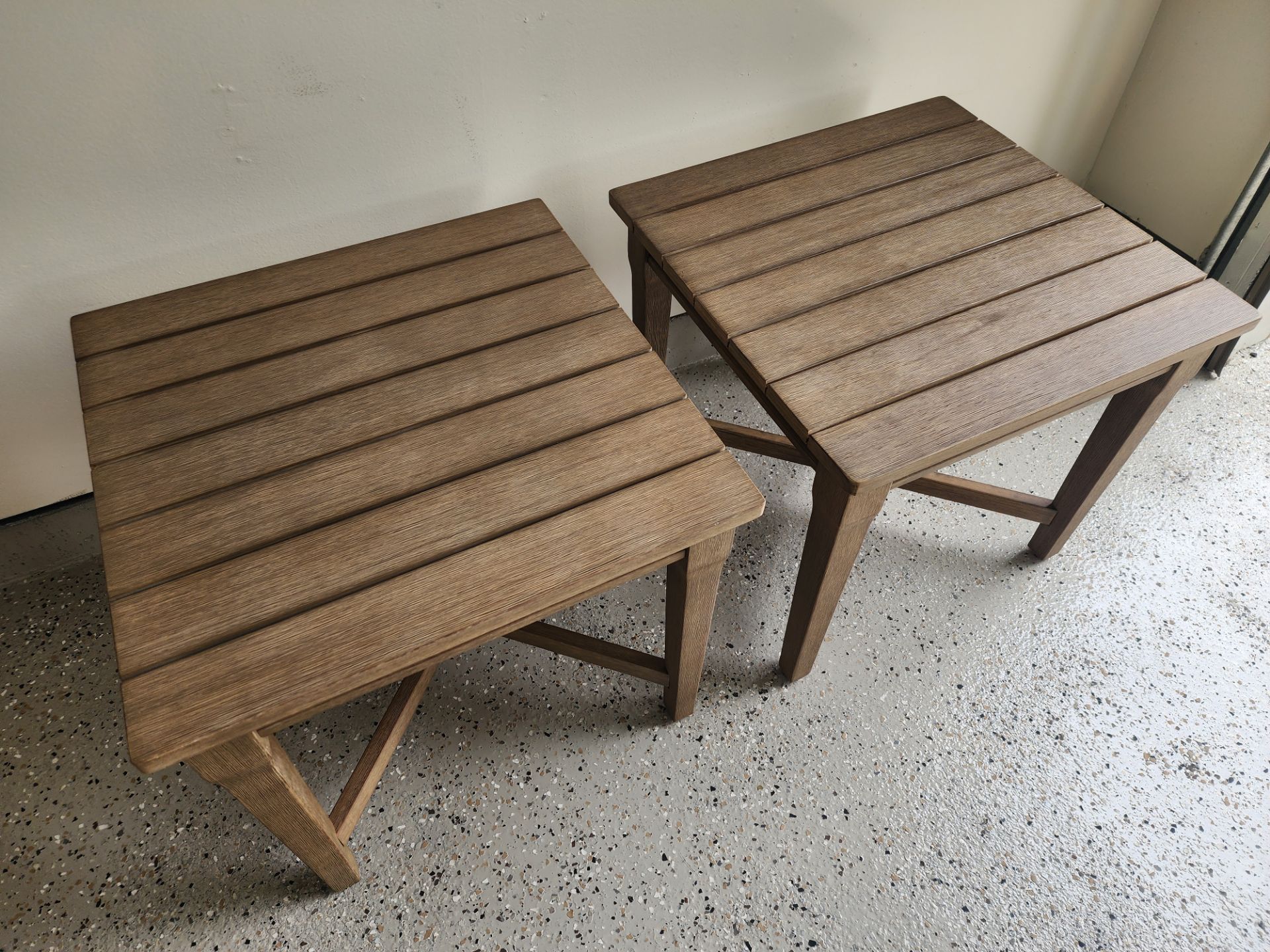 New Patio Side End Table set from Ashley