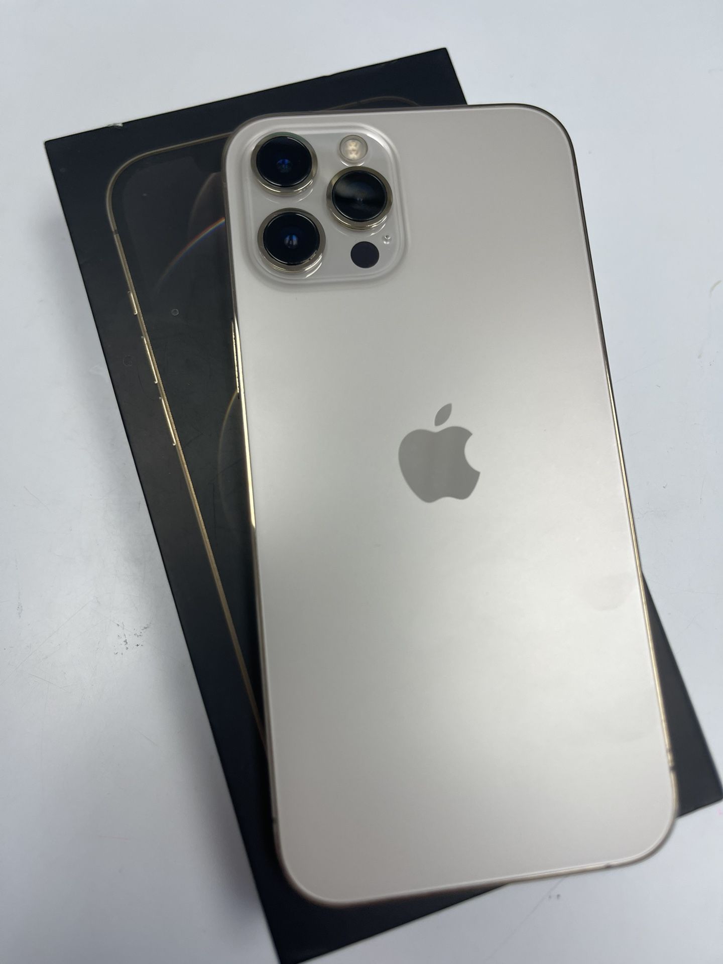 iPhone 12 Pro Max Unlocked Gold color Like New With Warranty