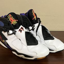 Air Jordan 8 Retro ‘Three Peat’ Men's Sneakers Size 13