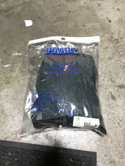 Waterproof bibs for fishing or wading in water (forest green- medium) in package