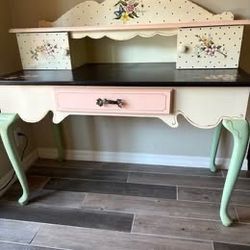 Beautiful hand painted desk