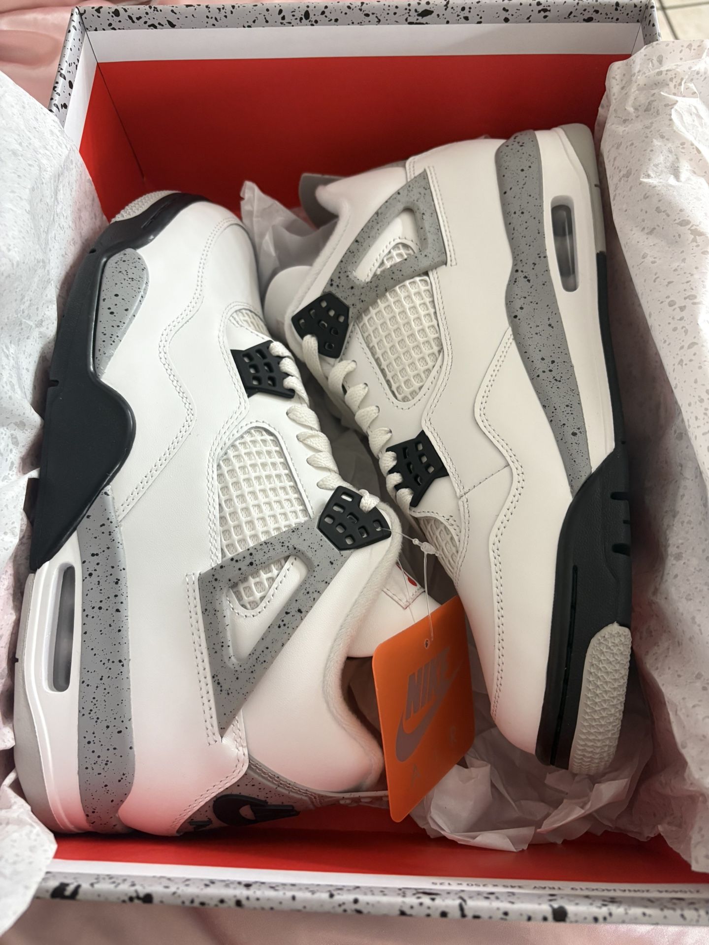 Jordan Retro 4 White Cement (2025)