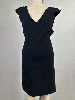 Lovers + Friends Black Cutout V-Neck Open Back Mini Dress XS