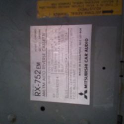 RX-752 EM AM/FM Reverse Cassette