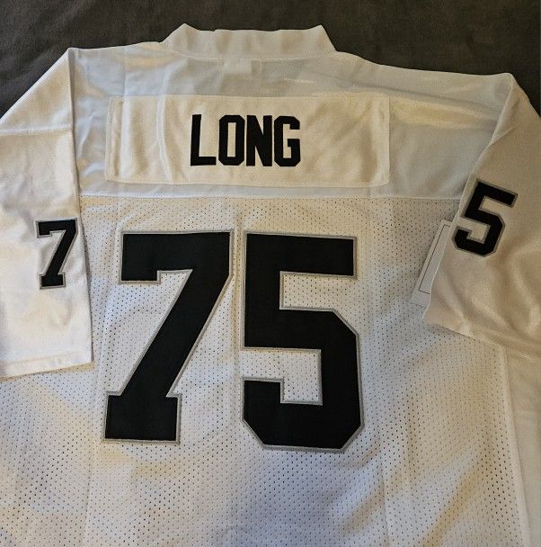 Okland Raiders Howie Long White Jersey