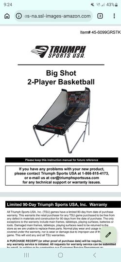 Big Shot
2-Player Basketball by triumph