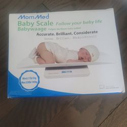 AccuMed Baby Scale, Pet Scale, Multi-Function Toddler Scale, Digital Baby Scale, Blue Backlight, Weight and Height Track
